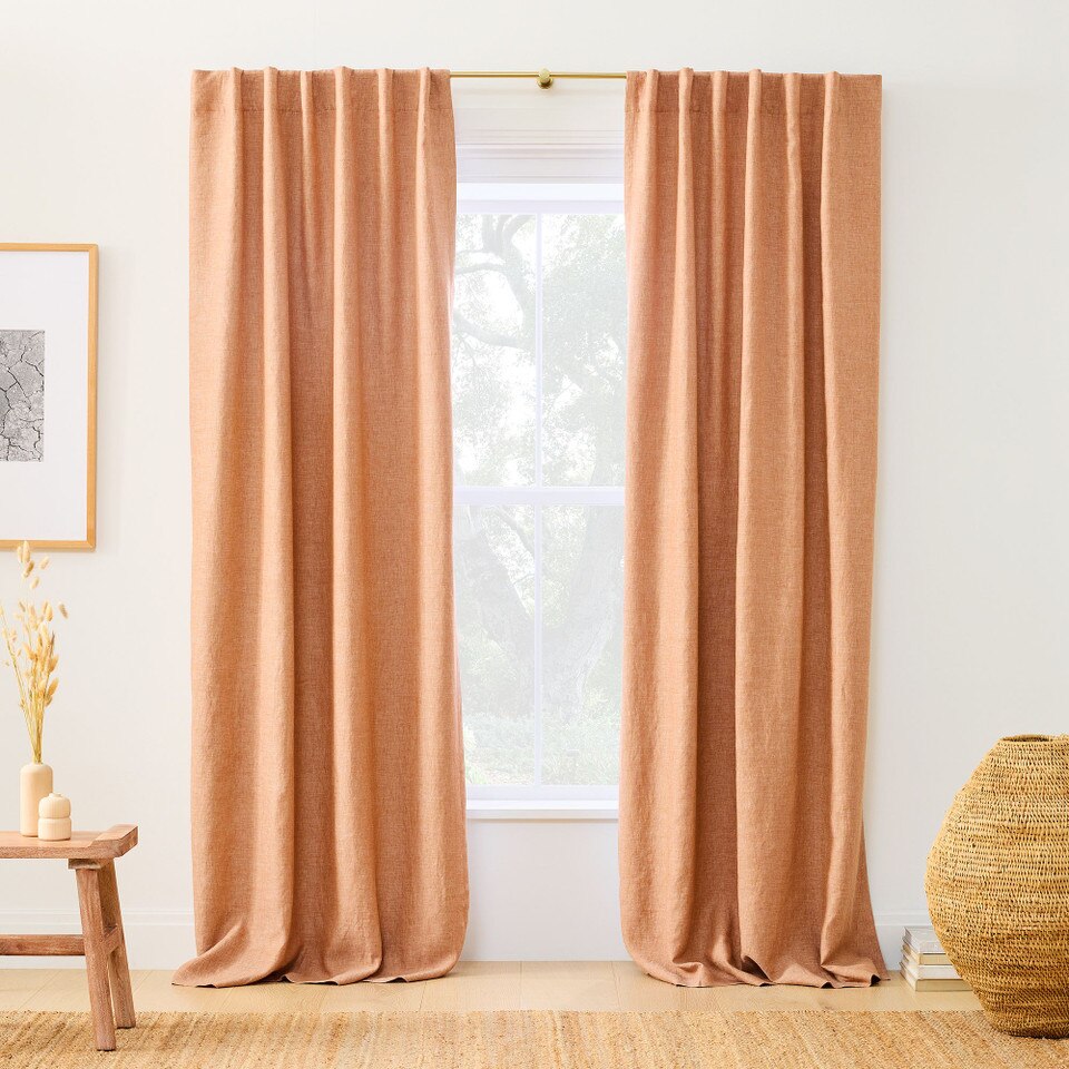 European Flax Linen Curtain
